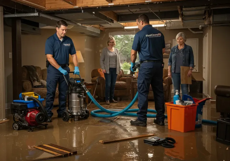 Basement Water Extraction and Removal Techniques process in New Whiteland, IN